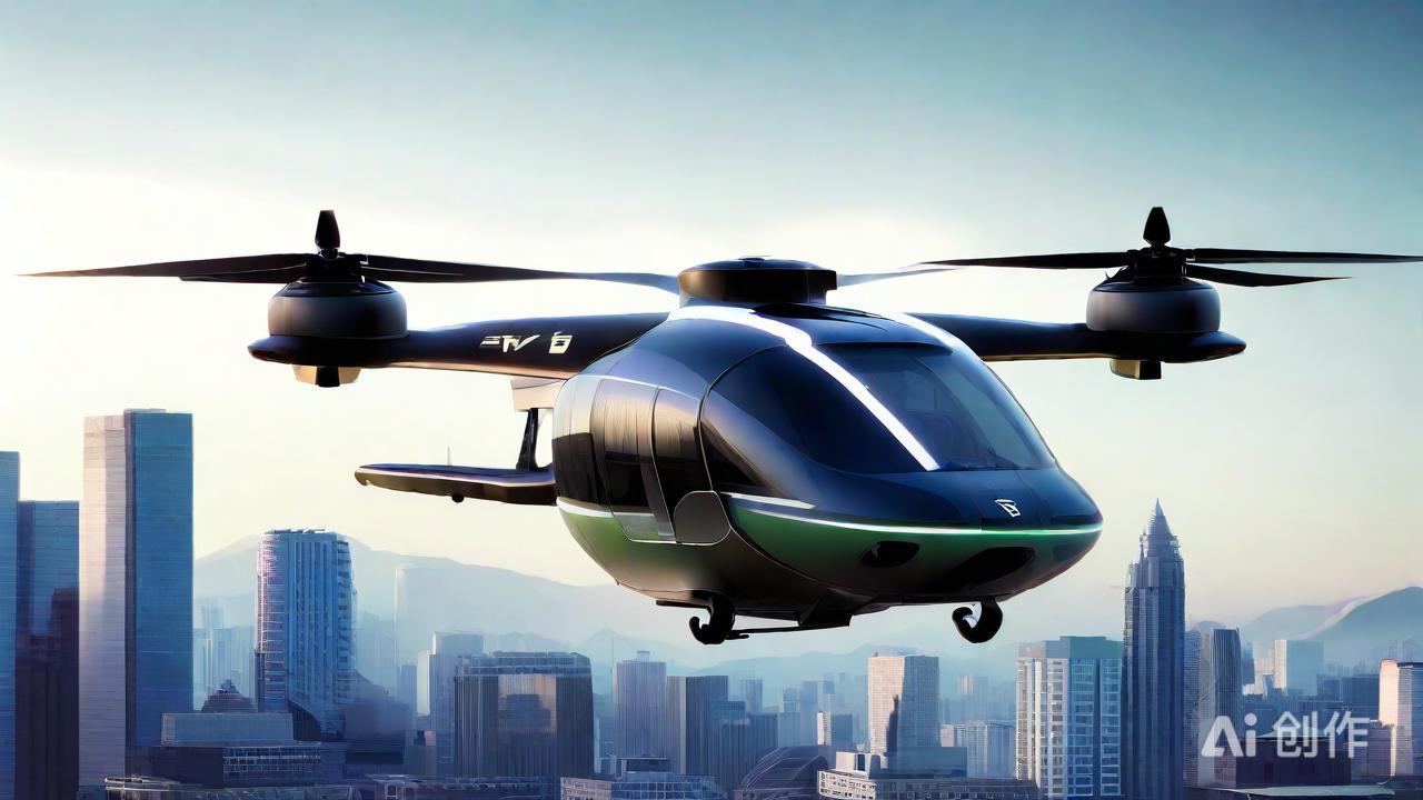 eVTOL“空中的士” 助力低空经济新质生产力腾飞(图1)