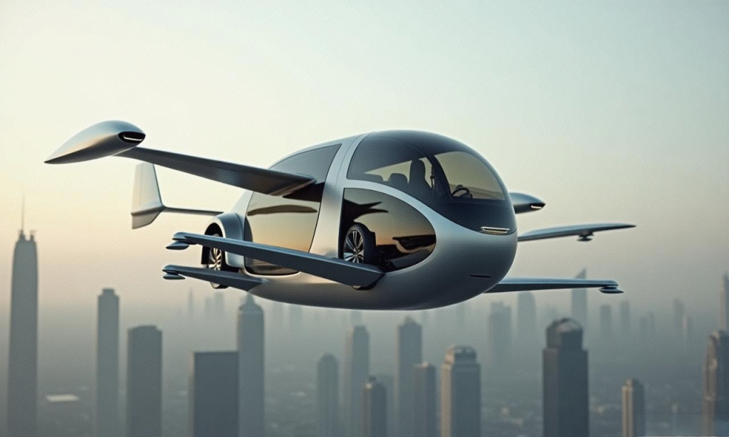 低空经济迈入发展快车道,飞行汽车商业化进程提速(图1) 低空经济迈入发展快车道,飞行汽车商业化进程提速(图1)