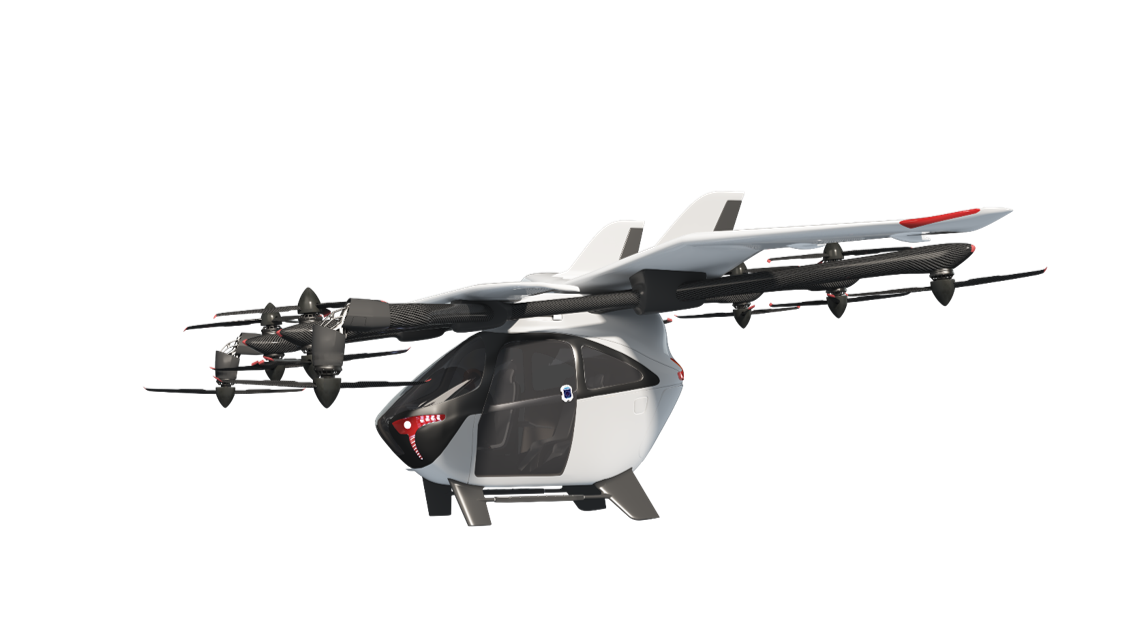 深谋飞行器全球首款1.3吨级油电混动重eVTOL星汉一号HW450H参数价格量产时间(图3) 深谋飞行器全球首款1.3吨级油电混动eVTOL星汉一号HW450H参数价格量产时间(图3)