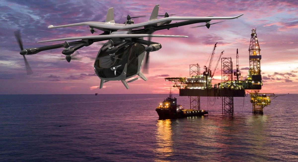 深谋飞行器全球首款1.3吨级油电混动eVTOL星汉一号HW450H参数价格量产时间