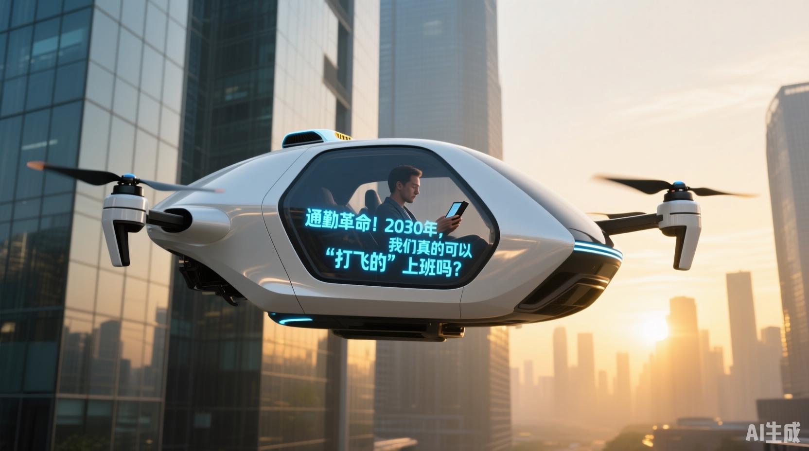 通勤革命!2030年,我们真的可以“打飞的”上班吗?(图1) 通勤革命!2030年,我们真的可以“打飞的”上班吗?(图1)