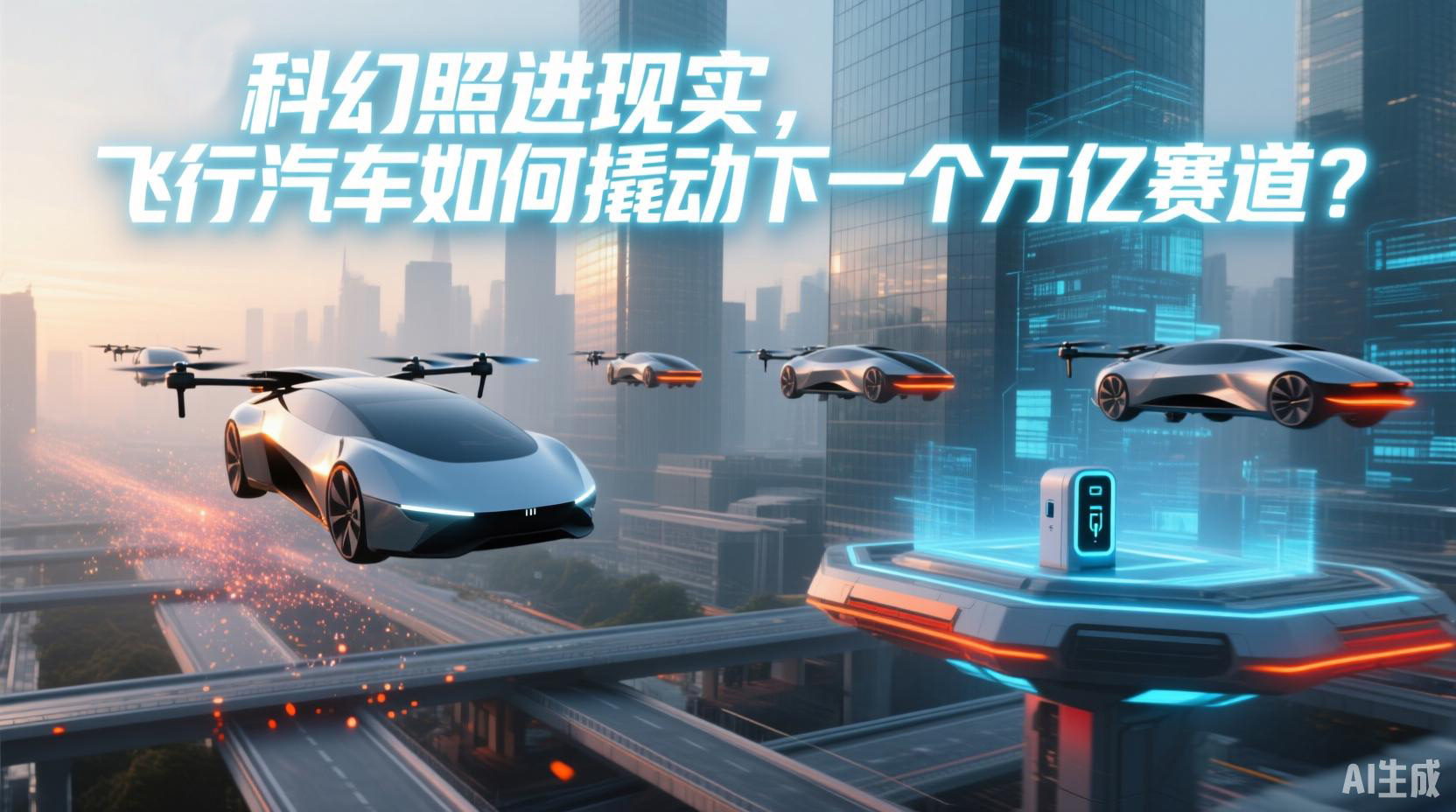科幻照进现实,飞行汽车如何撬动下一个万亿赛道?