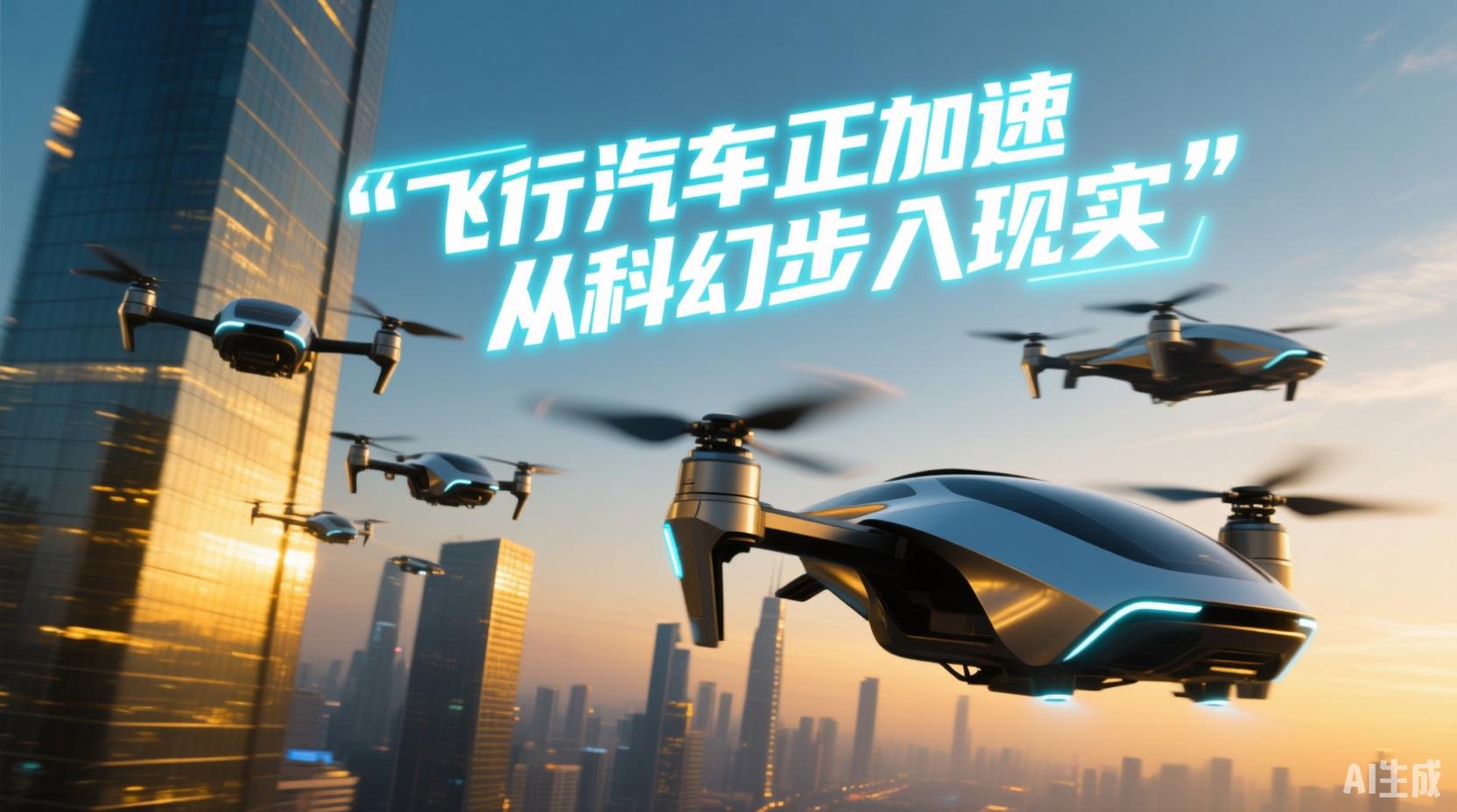 飞行汽车正加速从科幻步入现实(图1) 飞行汽车正加速从科幻步入现实(图1)