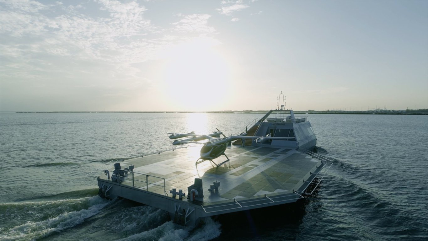峰飞航空发布eVTOL零碳水上机场 ,全球首创海空一体低空经济解决方案(图4) 峰飞航空发布eVTOL零碳水上机场 ,全球首创海空一体低空经济解决方案(图4)