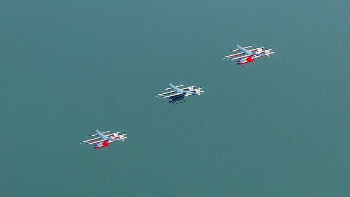 峰飞航空发布eVTOL零碳水上机场 ,全球首创海空一体低空经济解决方案(图5) 峰飞航空发布eVTOL零碳水上机场 ,全球首创海空一体低空经济解决方案(图5)