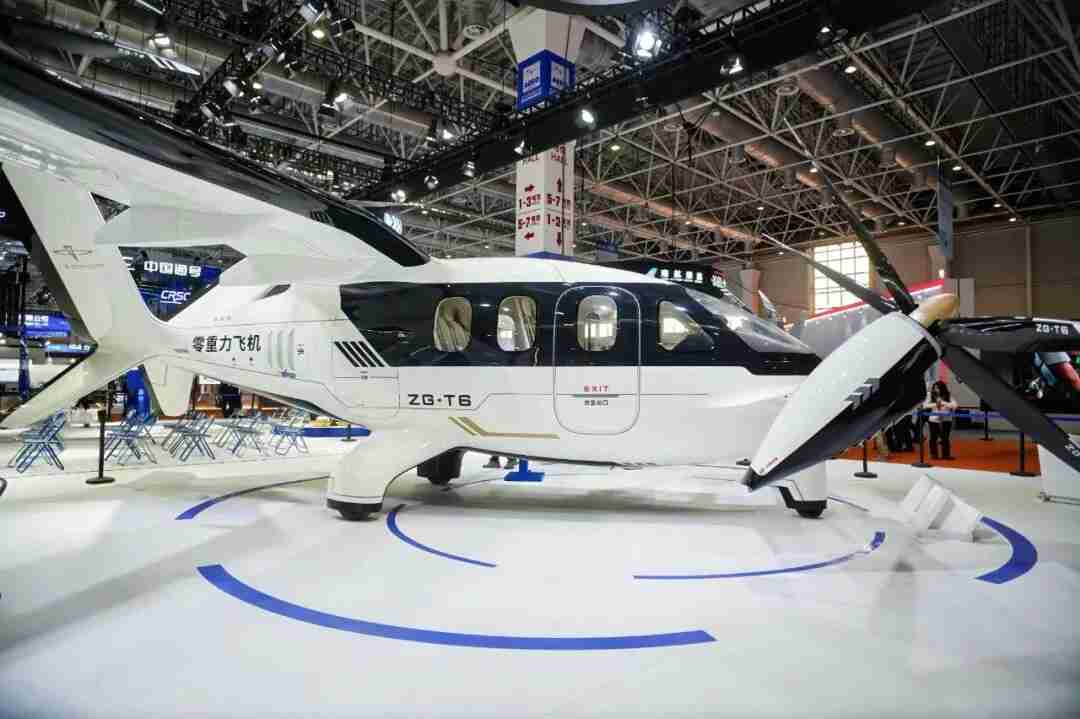 零重力载人eVTOL ZG-T6全球首发,震撼亮相2025亚洲通航展(图2) 零重力载人eVTOL ZG-T6全球首发,震撼亮相2025亚洲通航展(图2)